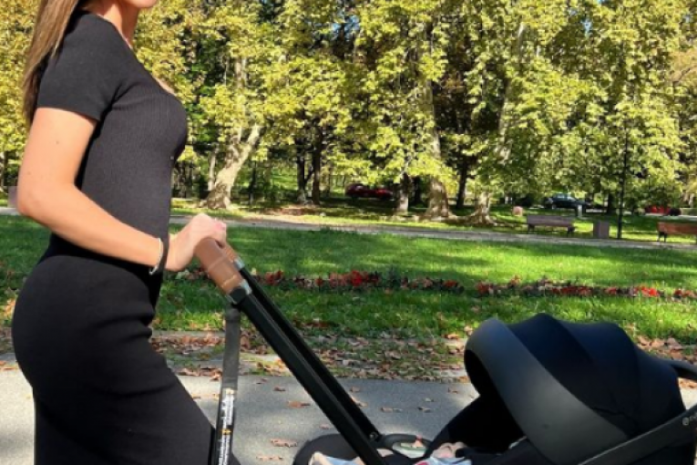 Katarina Živković sa bebom
