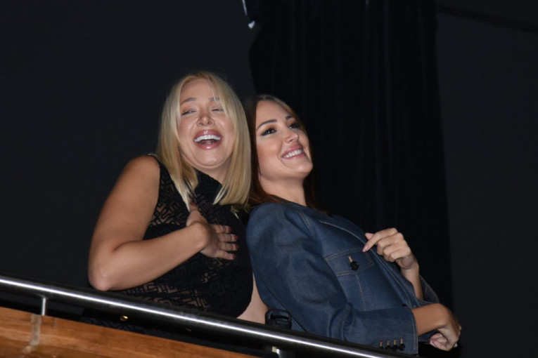 Milica Todorović i Aleksandra Prijović na koncertu Ilde Šaulić