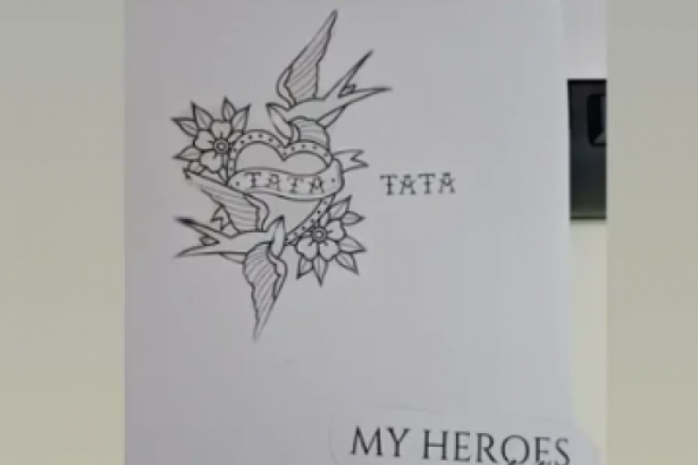 Jovana Tomić Matora Instagram nove tetovaže