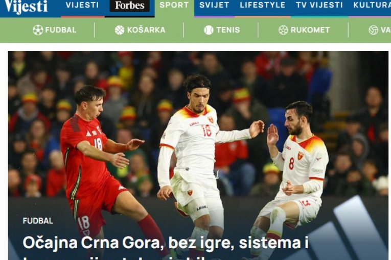 Mediji u Crnoj Gori osuli paljbu na Roberta Prosinečkog