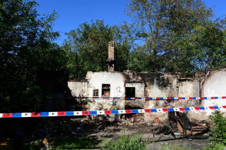 Porodična kuća u kanjiži u kojoj su pronađena ugljenisana tela