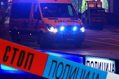 NA NOVOM BEOGRADU POVREĐENA DEVOJKA (24):  Saobraćajna nezgoda u Jurija Gagarina