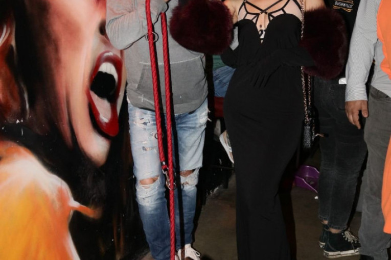 Sergej Trifunović na promociji Sajsi MC nakon koje je prijavio suprugu Isidoru Mijanović za nasilje