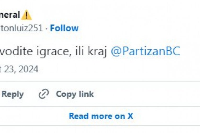 Pristalice crno-belih ne štede ekipu i trenera Obradovića nakon šokantnog poraza od fenjeraša