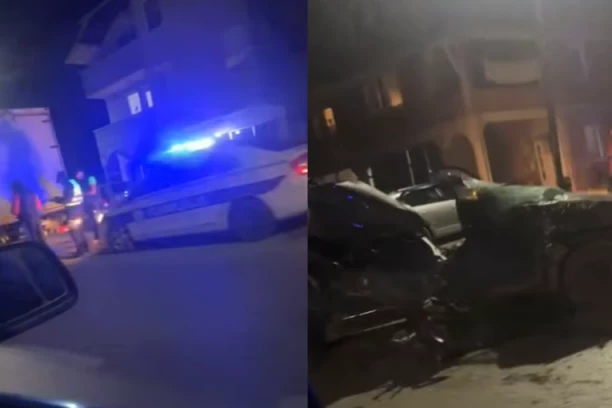 JEZIVA NESREĆA KOD TUTINA: Sudarili se kamion i automobil: Vozilo potpuno uništeno! (VIDEO)