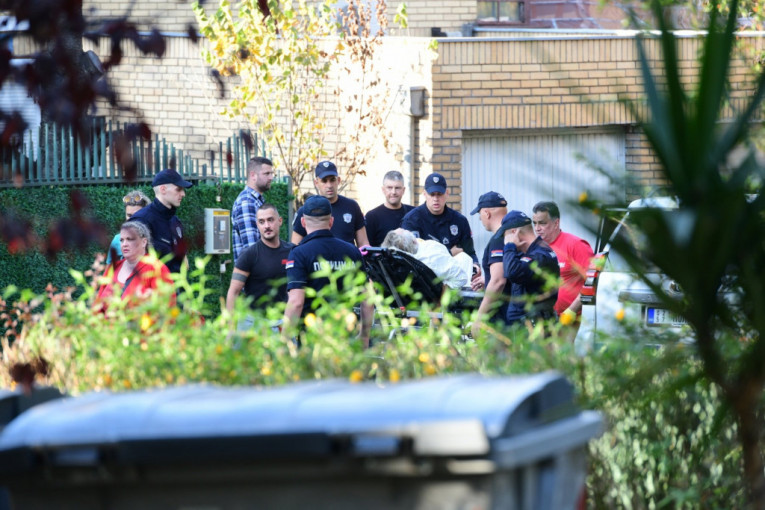 Slike sa lica mesta na Bežanijskoj kosi