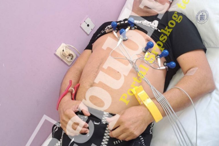 Taki Marinković u bolnici