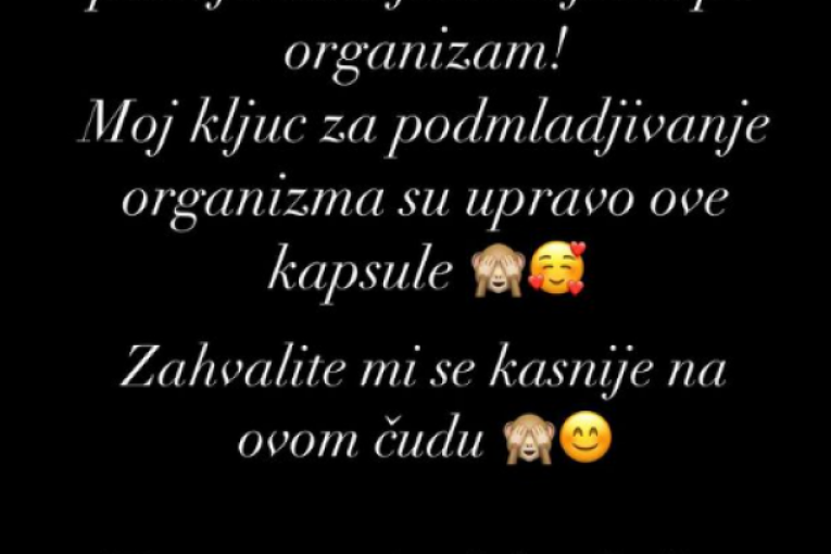 Ana Korać koristi NMN kapsule