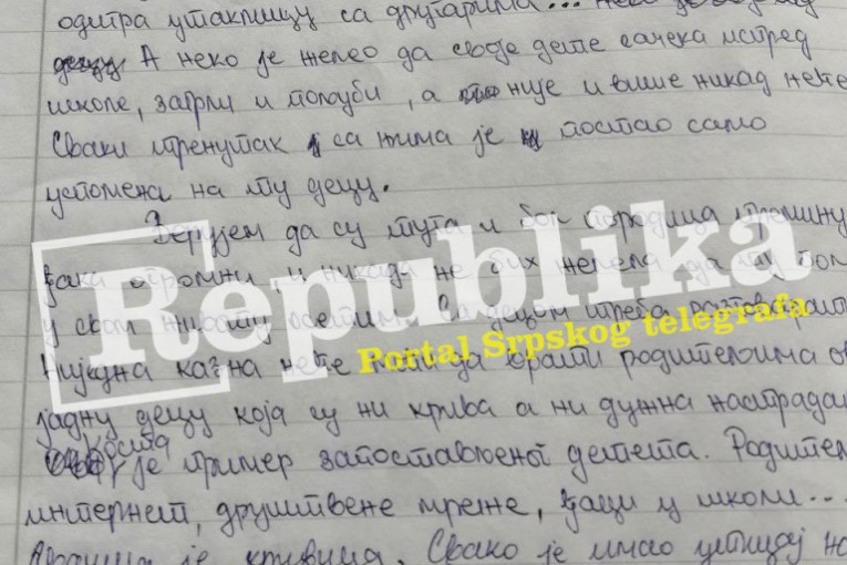 Rad ubijene devojke Kristine Panić