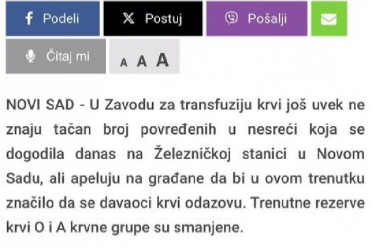 Poznati apeluju na pomoć