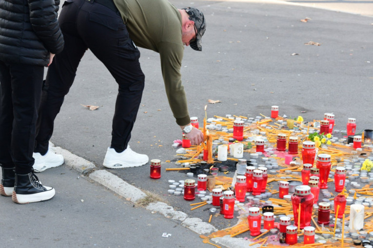 Potresne scene u Novom Sadu