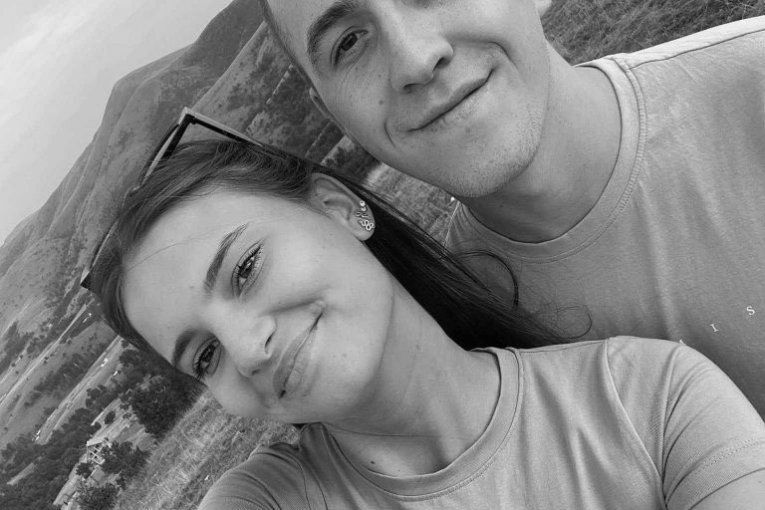 Anđela Ruman sa dečkom Milošem