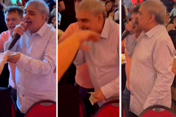 LJUBA ALIČIĆ KRADE BAKŠIŠ?! Osvanuo skandalozan snimak sa SVADBE, folker gura novčanice u DŽEPOVE! (VIDEO)