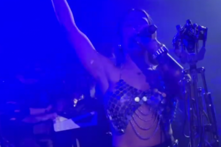 Stanislav Krofak na nastupu Sandre Afrike
