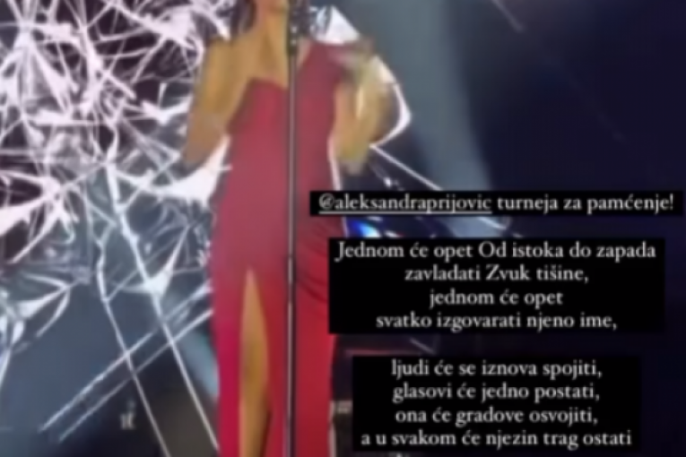 Aleksandra Prijović u Splitu