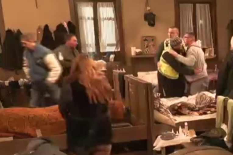 Kristijan Golubović i Peca Lazić tuča Farma 8