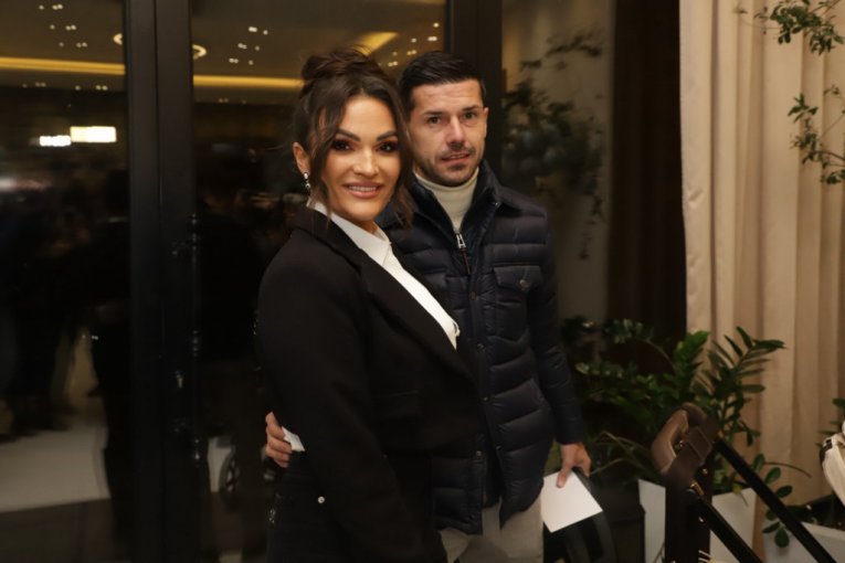 Tamara Milutinović sa suprugom