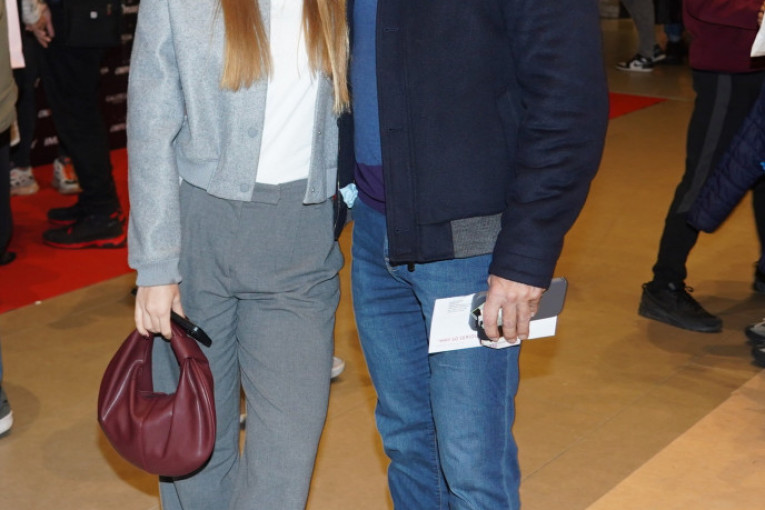 Milan Kalinić sa ćerkom