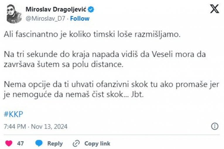 Grobari su jasno iskazali svoje mišljenje