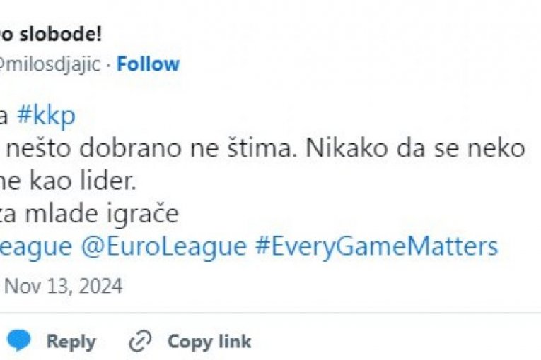 Grobari su jasno iskazali svoje mišljenje