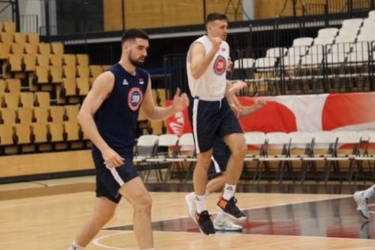 Srpski reprezentativci su odradili trening u "Farum areni" u Kopenhagenu