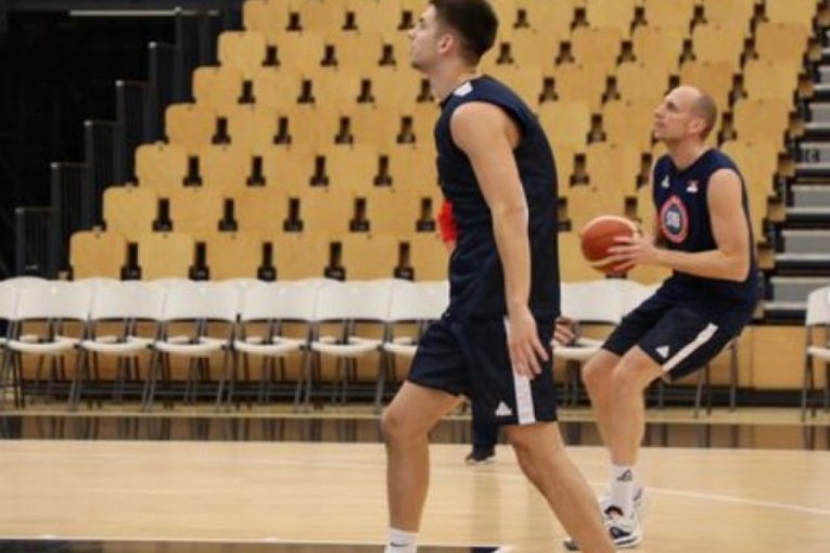 Srpski reprezentativci su odradili trening u "Farum areni" u Kopenhagenu