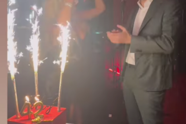 Jovana Nikolić Mišković proslavila rođendan uz supruga Marka Miškovića