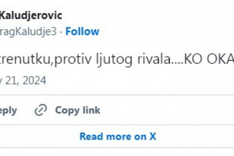 Navijači Partizana "zapalili" društvene mreže