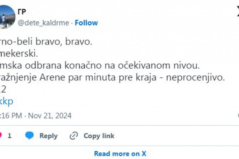 Navijači Partizana "zapalili" društvene mreže