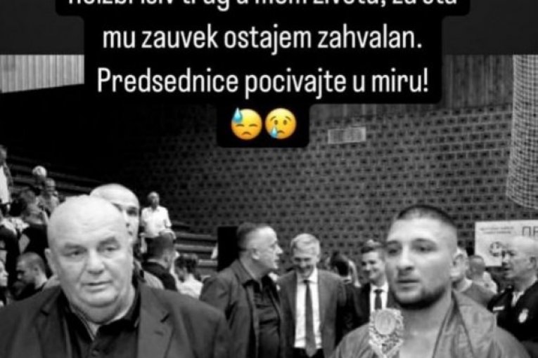 Svetski šampion se emotivnom porukom oprostio od velikog prijtelja