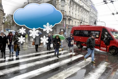 KRENULO JE, BEOGRADE! Počeo SNEG u prestonici, očekuju se VELIKE KOLIČINE padavina!