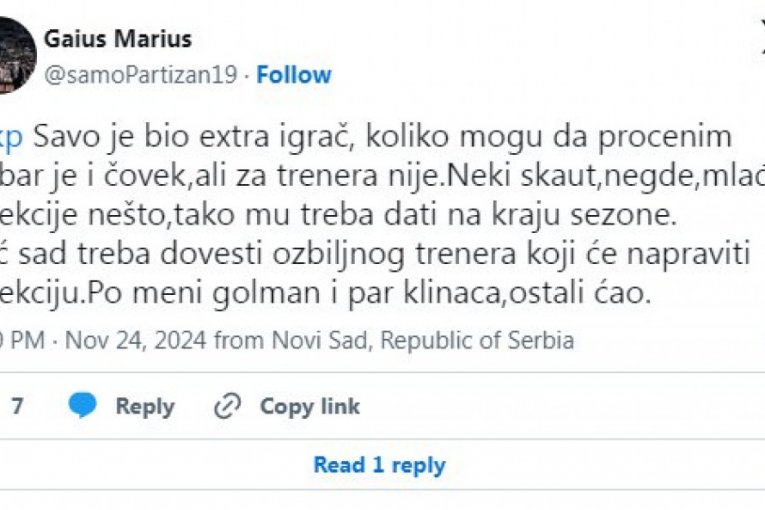 Navijači Partizana gube strpljenje