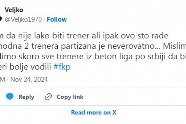Navijači Partizana gube strpljenje