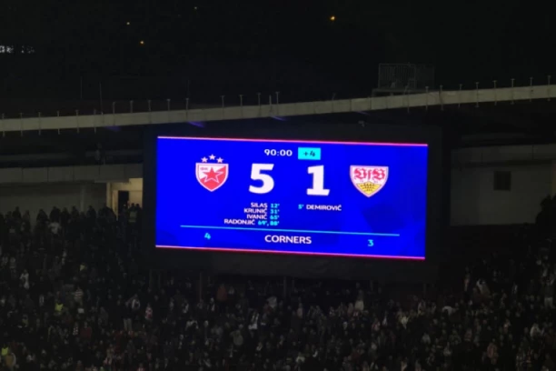 NEMCI TRAŽE ODŠTETU ZA DUŠEVNI BOL I PATNJU: Navijači Štutgarta žele novac jer ih je Zvezda pregazila na Marakani