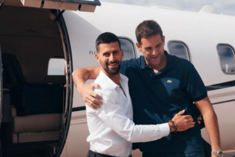 Veliki prijatelji Đoković i Del Potro