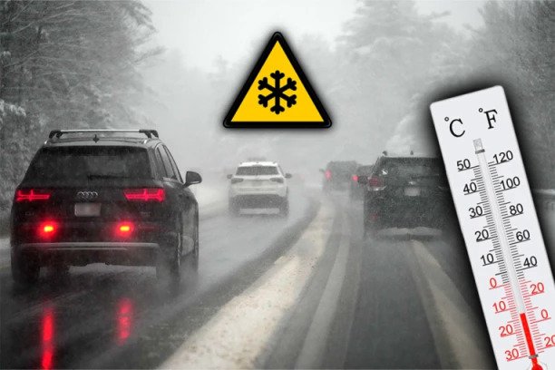 ZIMSKA OPREMA OBAVEZNA U OVIM DELOVIMA ZEMLJE! Oglasio se AMSS - Moguća i poledica na putevima!