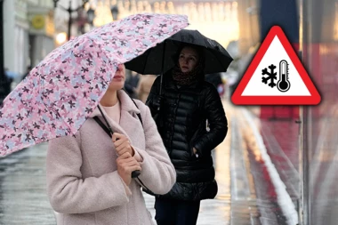 RHMZ POPALIO ALARME, OČEKUJE SE OPASNO VREME U ČAK ČETIRI DELA SRBIJE! U ove predele stiže i sneg!