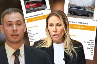 BAHATO! Aleksićeva poslanica brani nacistički most iz TOPLOG DŽIPA, dok se demonstranti smrzavaju! (FOTO/VIDEO)