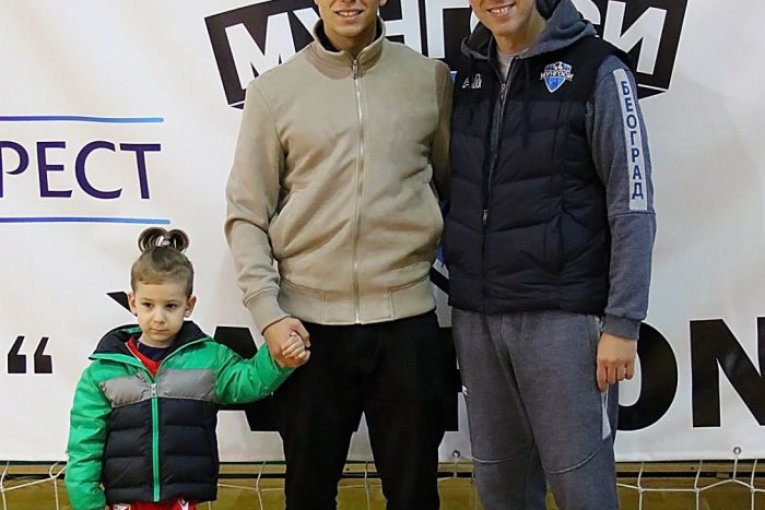 Srpski reprezentativac na treningu KMF Mungosi