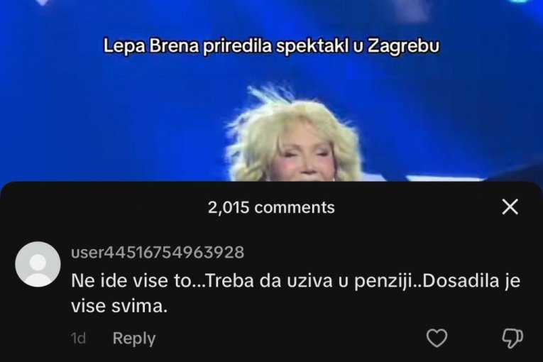 Komentari na račun Lepe Brene