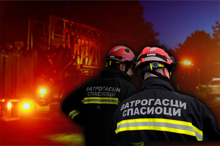 ОГРОМНЫЙ ПОЖАР МЕЖДУ БЕОЧИНАМИ И РАКОВЦЕМ! Огонь пожирает всё на своём пути! (ВИДЕО)