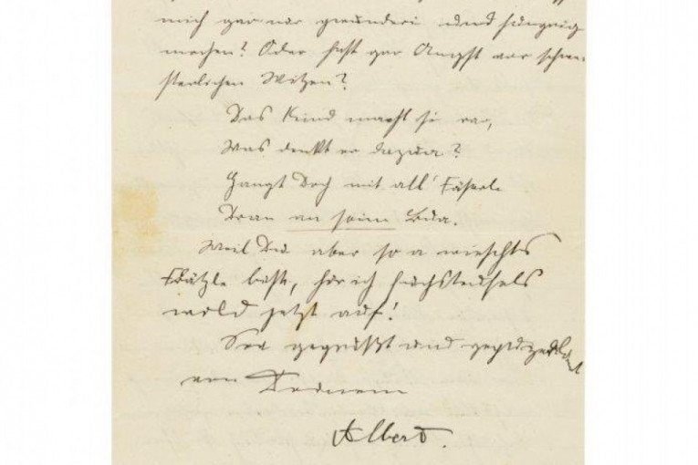 Pisma Mileve Marić i Alberta Ajnštajna