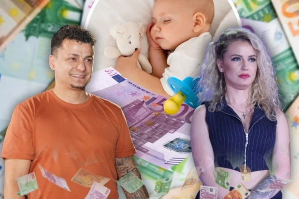 MILICI PONUĐENO DA DRUGOG MUŠKARCA PRIZNA ZA OCA DETETA: Trošićemo Terzine pare od honorara! (FOTO)