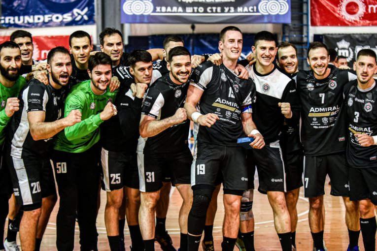 Zasluženo slavlje rukometaša Partizana AdmiralBet