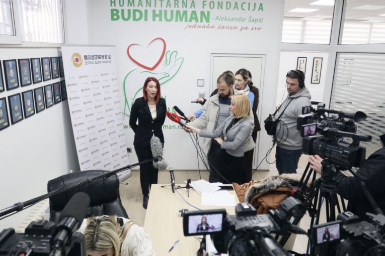 Slavica Tomić, pr kompanije Serbia Ziđin majning