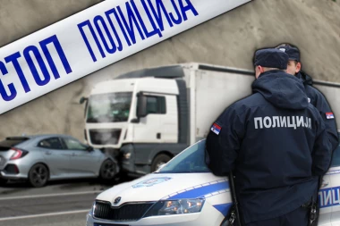 TEŠKA NESREĆA KOD MIHAJLOVCA! Vozio u kontra smeru, pa se zakucao u kamion! Jedna osoba poginula!