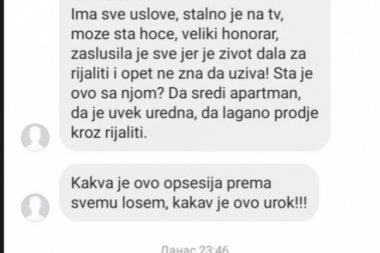 Marija šalje Miljanu u manastir