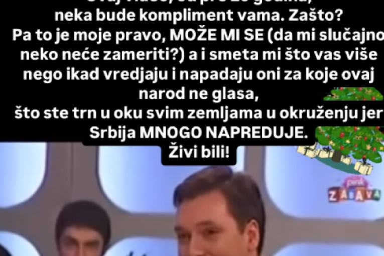 Karleuša i Vučić pre 20 godina