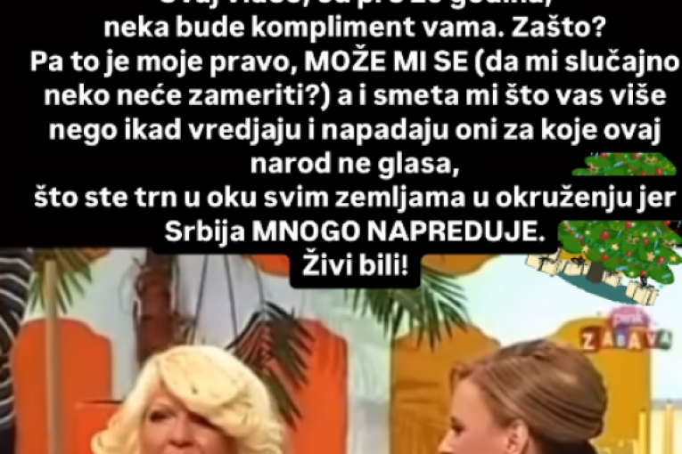 Karleuša i Vučić pre 20 godina