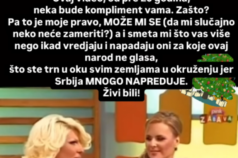 Karleuša i Vučić pre 20 godina